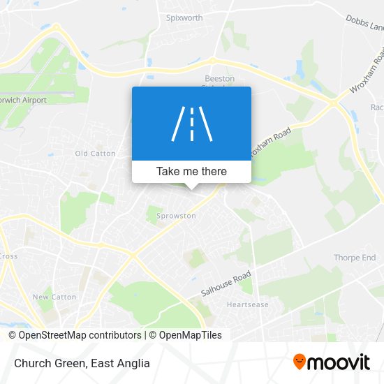 Church Green map