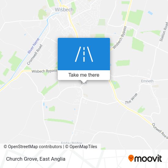 Church Grove map
