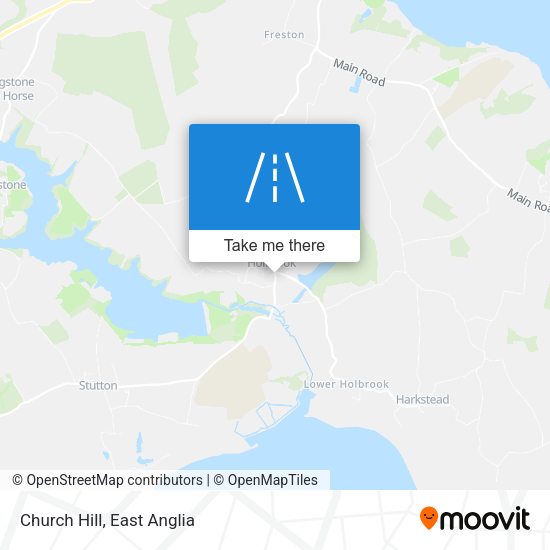 Church Hill map