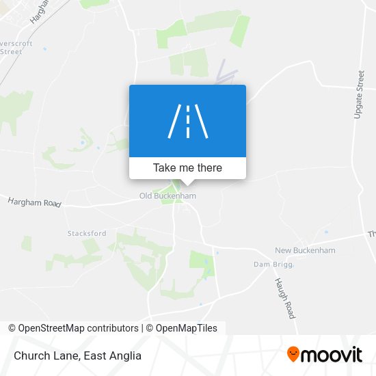Church Lane map