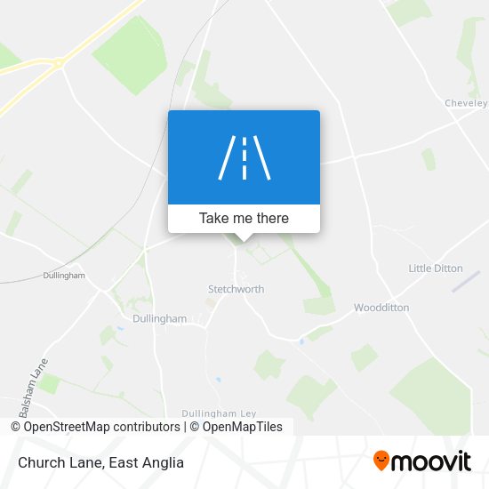 Church Lane map
