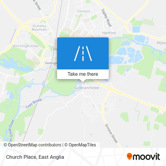 Church Place map