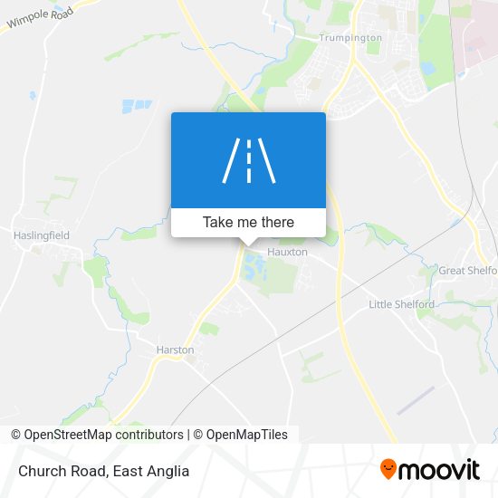Church Road map