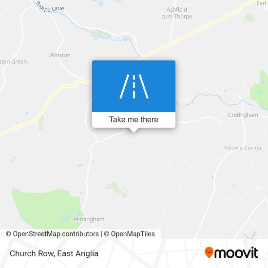 Church Row map