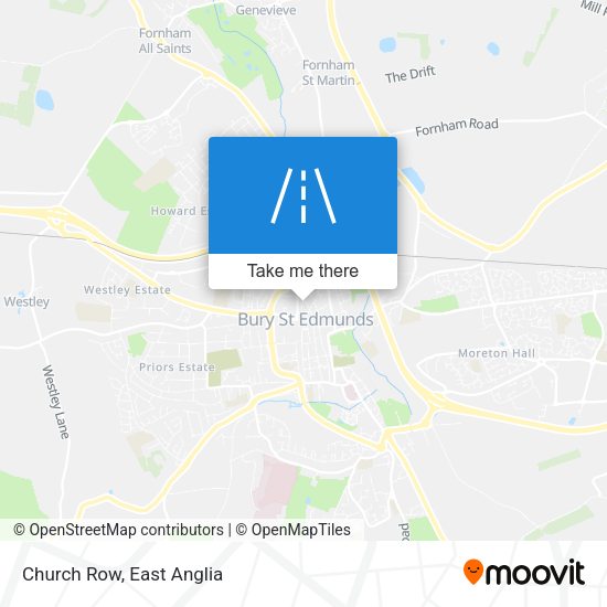 Church Row map