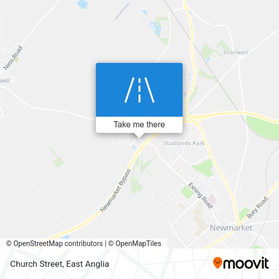 Church Street map