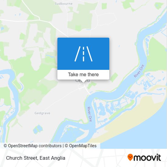 Church Street map