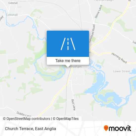 Church Terrace map
