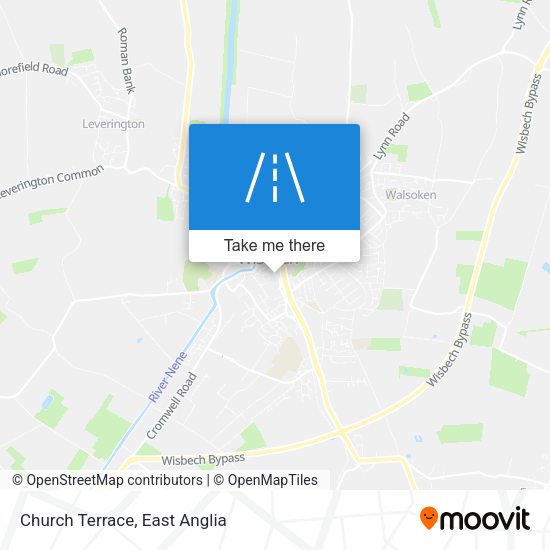 Church Terrace map