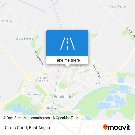 Cirrus Court map