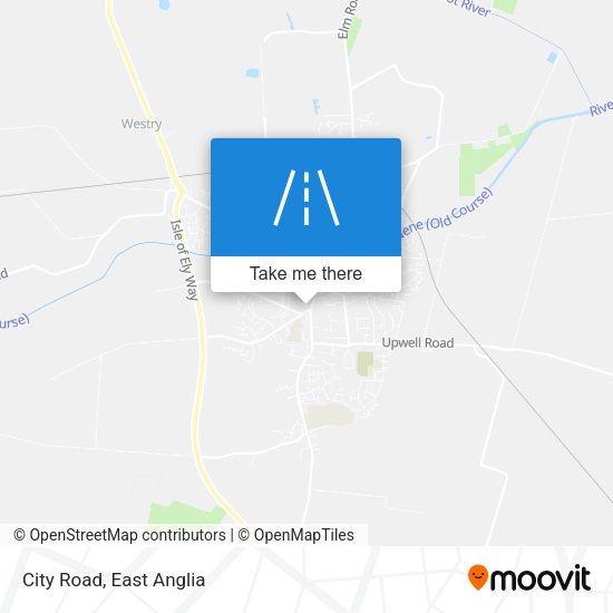 City Road map