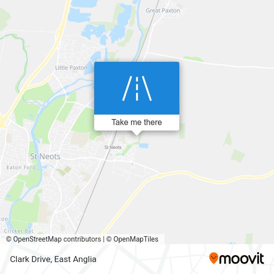 Clark Drive map