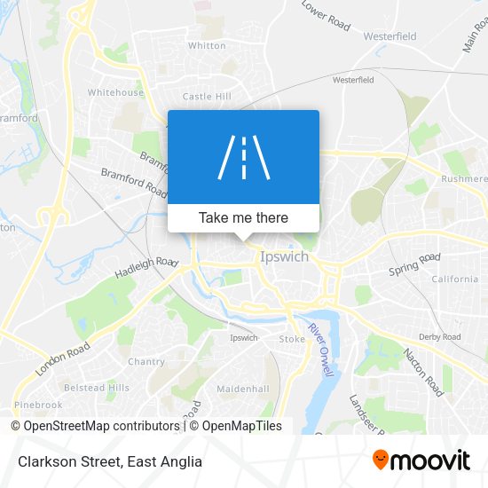 Clarkson Street map