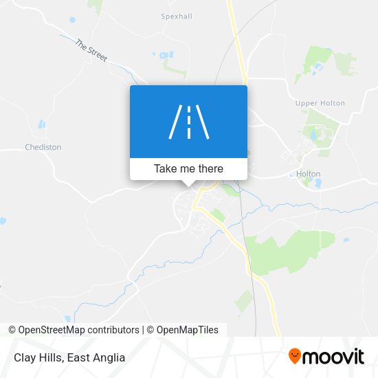Clay Hills map