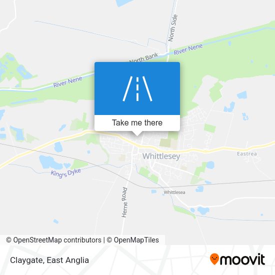 Claygate map
