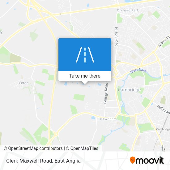 Clerk Maxwell Road map