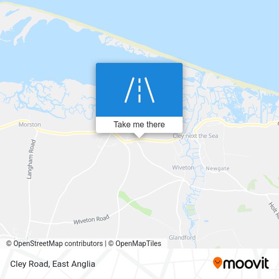 Cley Road map