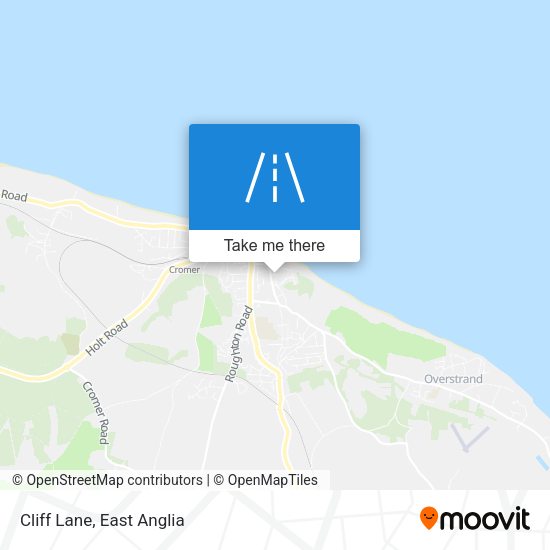 Cliff Lane map