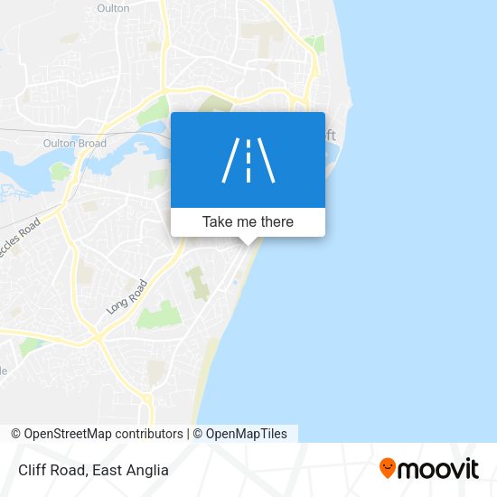 Cliff Road map