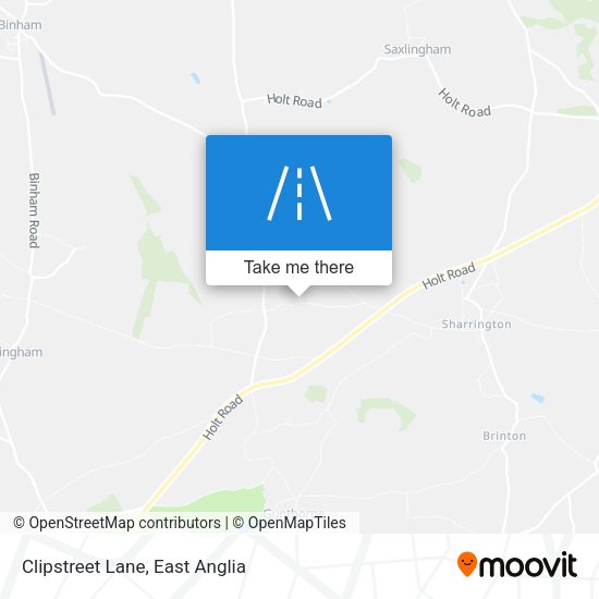 Clipstreet Lane map