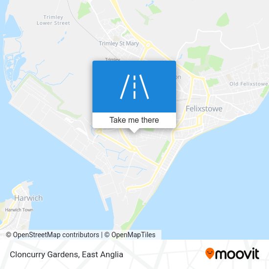 Cloncurry Gardens map