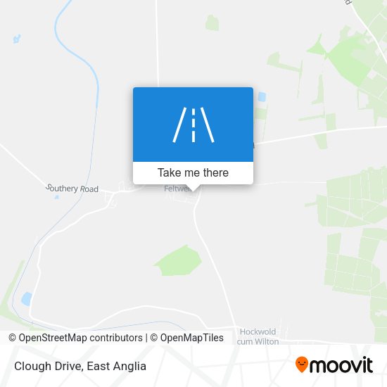 Clough Drive map