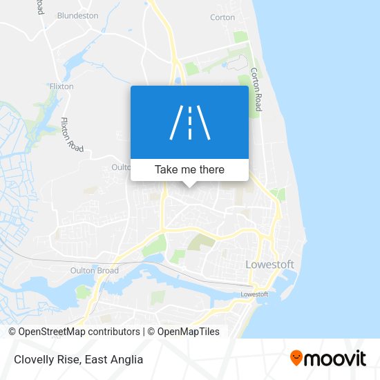 Clovelly Rise map