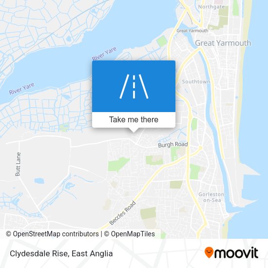 Clydesdale Rise map