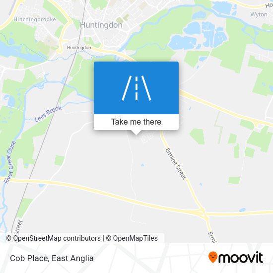 Cob Place map
