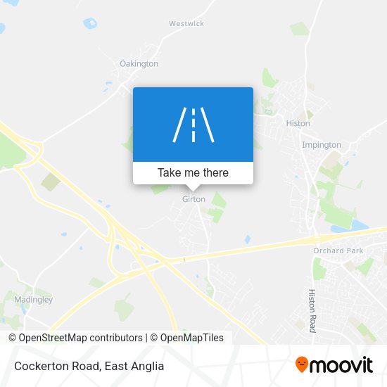Cockerton Road map