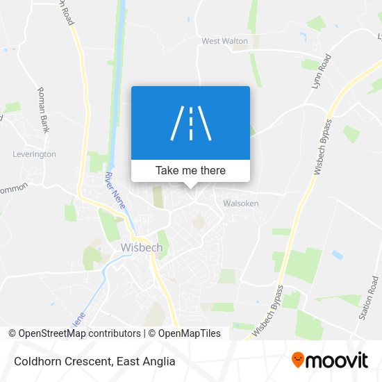 Coldhorn Crescent map