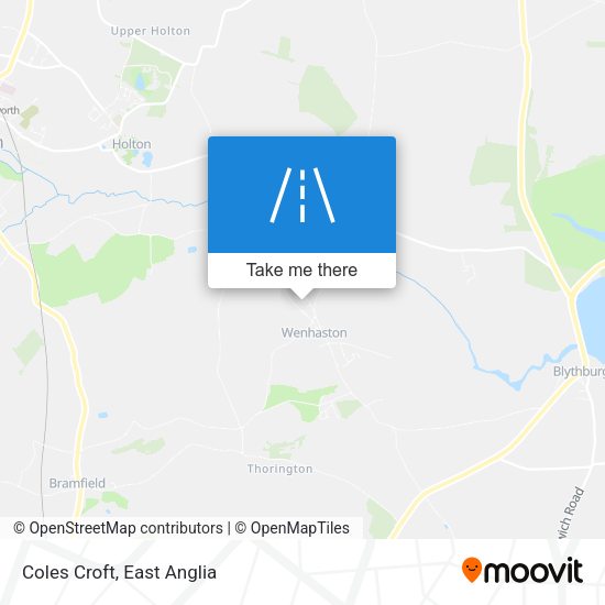 Coles Croft map