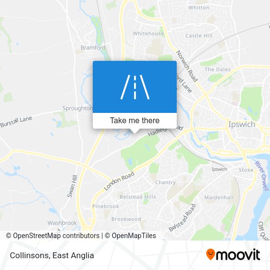 Collinsons map