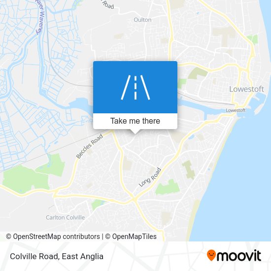 Colville Road map
