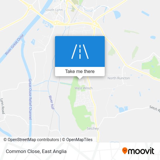 Common Close map