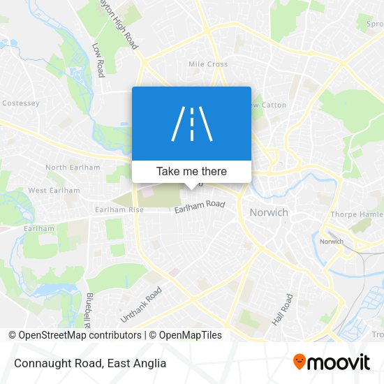 Connaught Road map