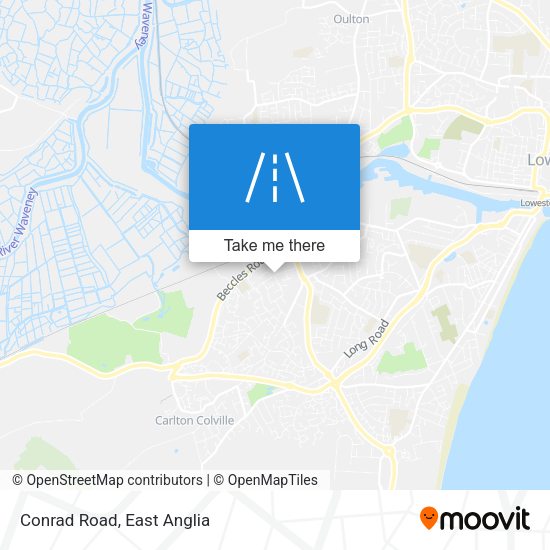 Conrad Road map