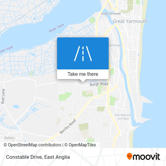 Constable Drive map