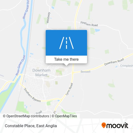 Constable Place map