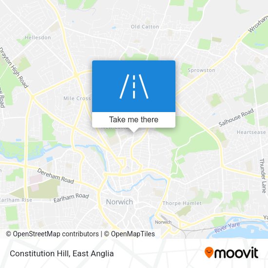 Constitution Hill map