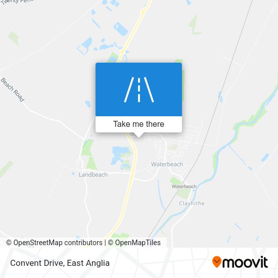 Convent Drive map