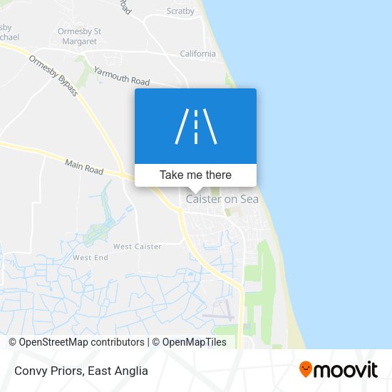 Convy Priors map