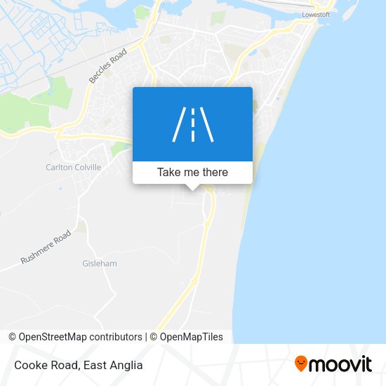Cooke Road map