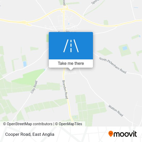 Cooper Road map