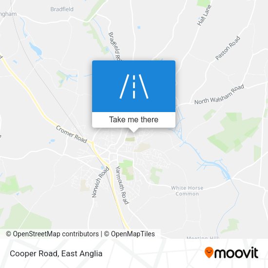 Cooper Road map