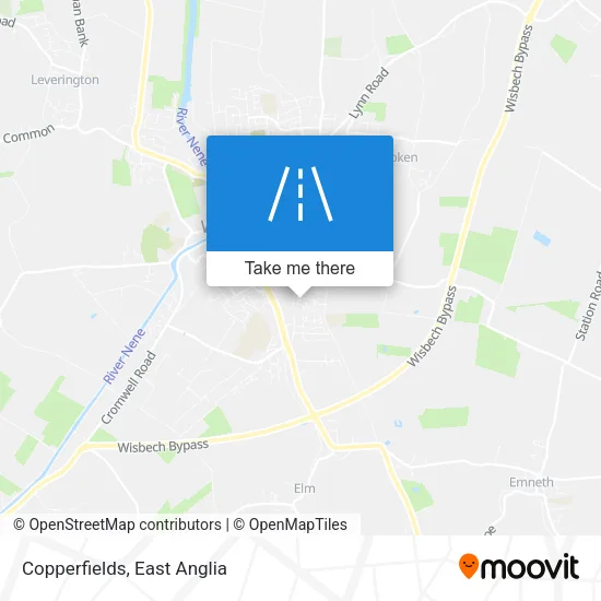 Copperfields map