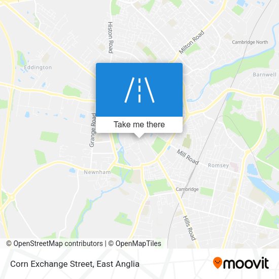 Corn Exchange Street map