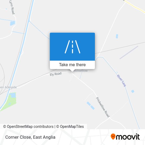 Corner Close map