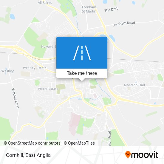 Cornhill map