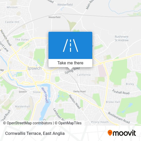 Cornwallis Terrace map